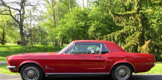 This 1968 Ford Mustang, owned by Cavan resident Ralph Heaslip, will be among the many vintage rides displayed Saturday, July 7th as the Millbrook Classic Car Show returns to the village's downtown. He's just the third owner of the vehicle, which was bought new at a Ford dealership in Bowmanville and has just 68,000 original miles on the odometer. (Photo courtesy of Ralph Heaslip)