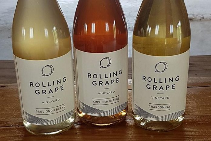 Rolling Grape, a vineyard and winery in Bailieboro, produces a Sauvignon Blanc, an Amplified Orange, and a Chardonnay as well as a Marquette. (Photo: Rolling Grape Vineyard / Facebook)