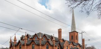 Developer Clear Global Capital Ltd. has purchased the historic St. Paul's Presbyterian Church in Peterborough. It was listed for sale in January with an asking price of $900,000. (Photo: Realty Executives Alison Ltd., Brokerage)