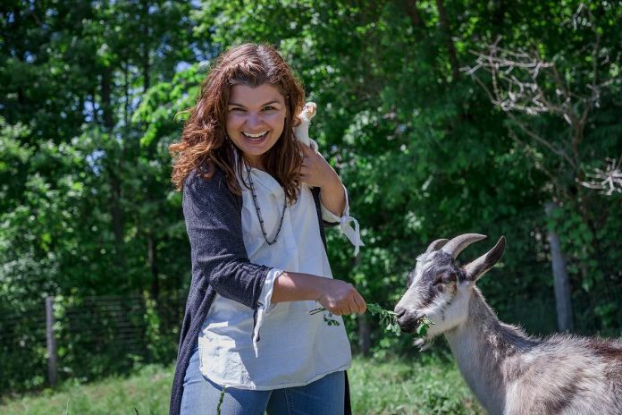 Catherine Hanrahan recently moved to the country with her partner, local realtor Ben vanVeen. (Photo: Heather Doughty / Inspire Project)