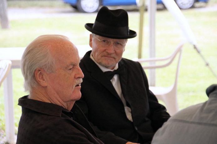 Ian McLachlan co-wrote "Crow Hill: The Telephone Play" with Robert Winslow, who performs in the play as Doc Logie. The pair have written six plays together. (Photo: Jeannine Taylor / kawarthaNOW.com)