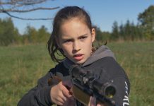 Filmmaker Adriano Ferreri's daughter Rosa plays the lead role of Niamh in Adriano's first feature film "E.M.P. 333 Days", a thriller about what happens after an electromagnetic pulse sends North America into anarchy. Almost three years in the making, the film premieres in Peterborough on June 28, 2018 with an exclusive screening at Galaxy Cinemas. (Photo: Ferreri Films)