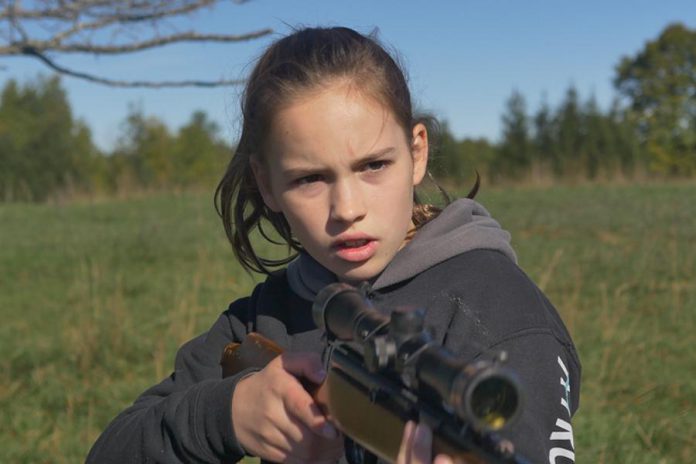 Filmmaker Adriano Ferreri's daughter Rosa plays the lead role of Niamh in Adriano's first feature film "E.M.P. 333 Days", a thriller about what happens after an electromagnetic pulse sends North America into anarchy. Almost three years in the making, the film premieres in Peterborough on June 28, 2018 with an exclusive screening at Galaxy Cinemas. (Photo: Ferreri Films)