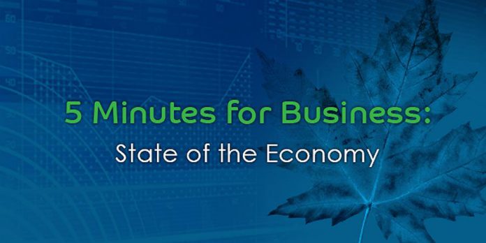 Five Minutes For Business: State Of The Economy