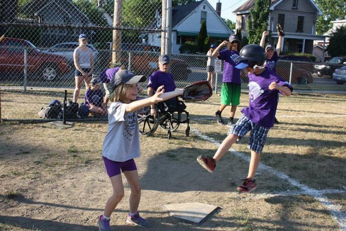 Challenger Baseball, a national organization, is an all-inclusive league designed to give children and youth aged six to 18 who are living with cognitive or physical disabilities the chance to play baseball. (Photo: Bernie Daynes)