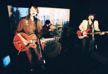 At the 2018 Peterborough Folk Festival, The Spades (James McKenty, Tommy Street, and Josh Robichaud) are performing in front of a live audience for the first time in five years.