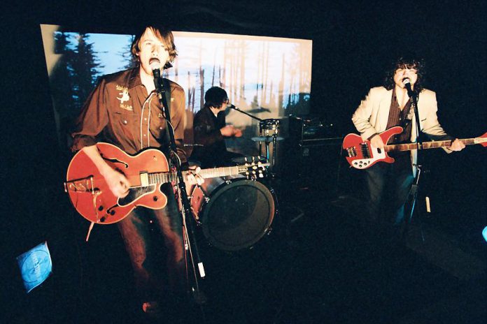 At the 2018 Peterborough Folk Festival, The Spades (James McKenty, Tommy Street, and Josh Robichaud) are performing in front of a live audience for the first time in five years.