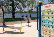 This photo of Peterborough's first adult outdoor gym in Beavermead Park was the most-viewed photo on our Instagram in May. (Photo: Bruce Head / kawarthaNOW.com)