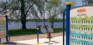 This photo of Peterborough's first adult outdoor gym in Beavermead Park was the most-viewed photo on our Instagram in May. (Photo: Bruce Head / kawarthaNOW.com)