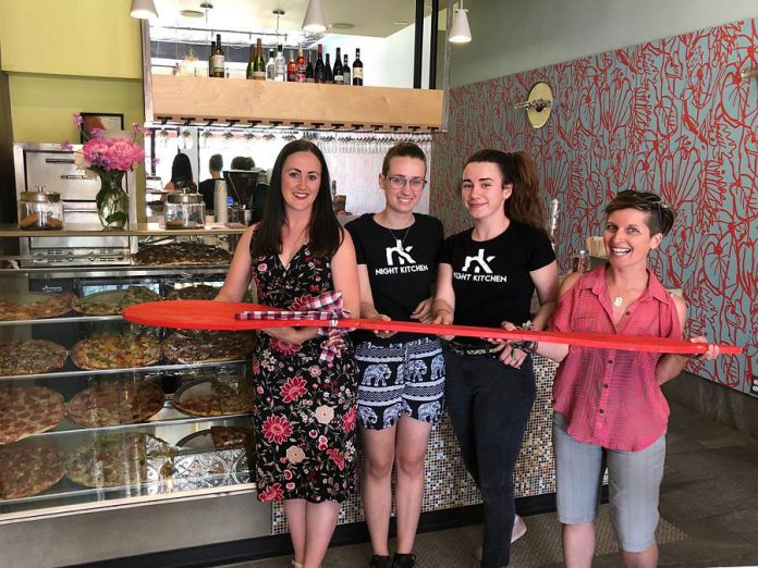 The Night Kitchen pizzeria, which moved down the street to its new location on Hunter Street West last summer, is rejoining this year's Paint The Town Red fundraiser.  (Photo courtesy of United Way of Peterborough and District)