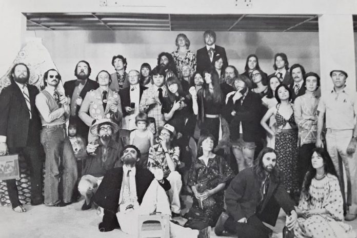 Artist Joe Stable, who was curator of Artpsace in 1974, also shared this 1977 photo of Artspace on Facebook.