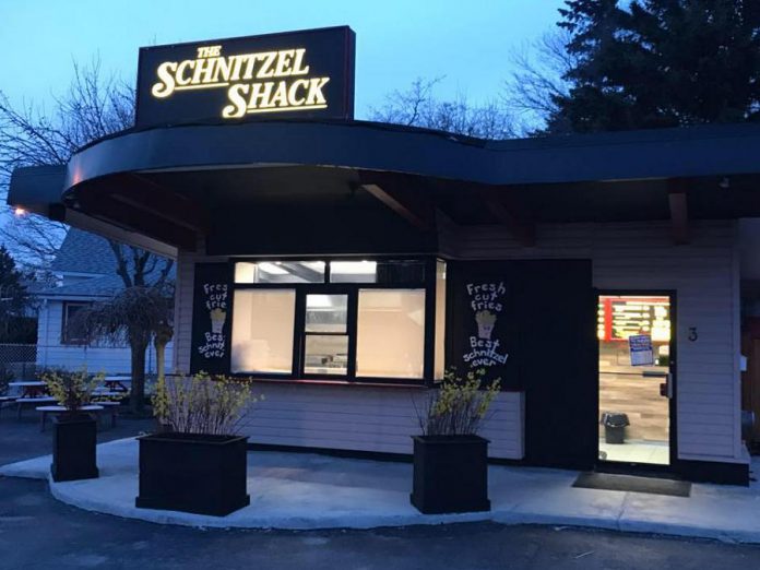 The Schnitzel Shack is now open at 3 Toronto Road in Port Hope. (Photo: The Schnitzel Shack)