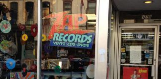 Peterborough's newest record store, ZAP Records, is now open at 425 George Street North in downtown Peterborough. The new store, at the former location of Moondance, is owned by Tim Horgan who also operates ZAP Records in Cobourg.(Photo: Lonnie Redden / Facebook)