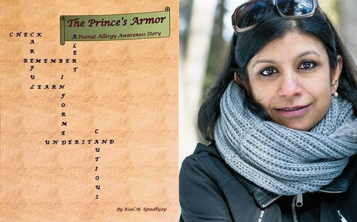  "The Prince's Armor - A Peanut Allergy Awareness Story" is a children's book by Peterborough resident Koel M. Upadhyay. (Photos courtesy of the author)