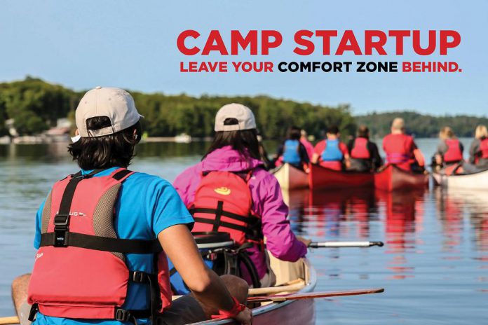 Camp Startup will take place in September at Camp Kawartha. (Graphic: FastStart Peterborough)Camp Startup