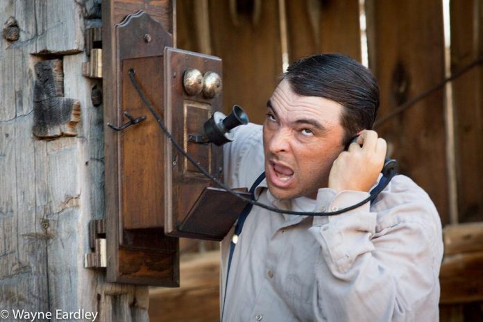 Matt Gilbert in "Crow Hill: The Telephone Play". (Photo: Wayne Eardley / Brookside Studio)