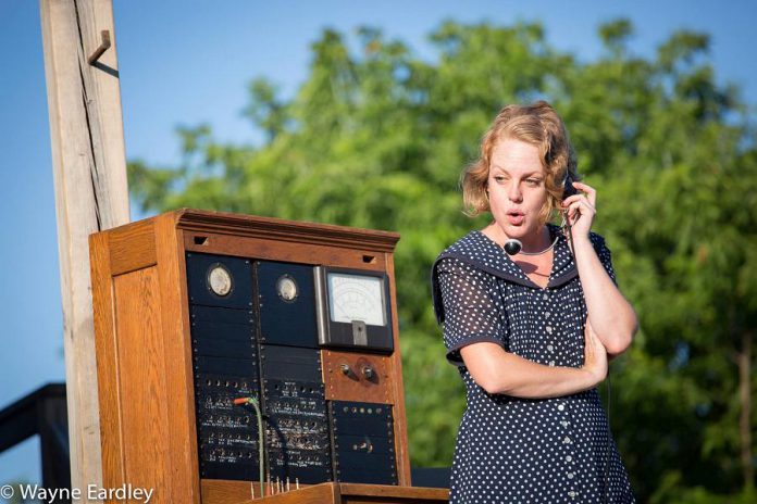 Sarah McNeilly as Alice Cameron in "Crow Hill: The Telephone Play". (Photo: Wayne Eardley / Brookside Studio)