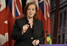 Lisa MacLeod, Ontario Minister of Children, Community and Social Services.