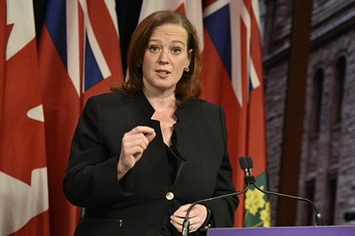 Lisa MacLeod, Ontario Minister of Children, Community and Social Services.