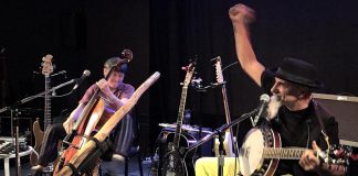 Toronto/Guelph-based duo Jennis (Dennis Gaumond and Jen Gillmor) will perform their style of acoustic jazzy-bluesy-funky folk at The Arlington in Maynooth on Saturday, July 21. (Photo: Jennis)