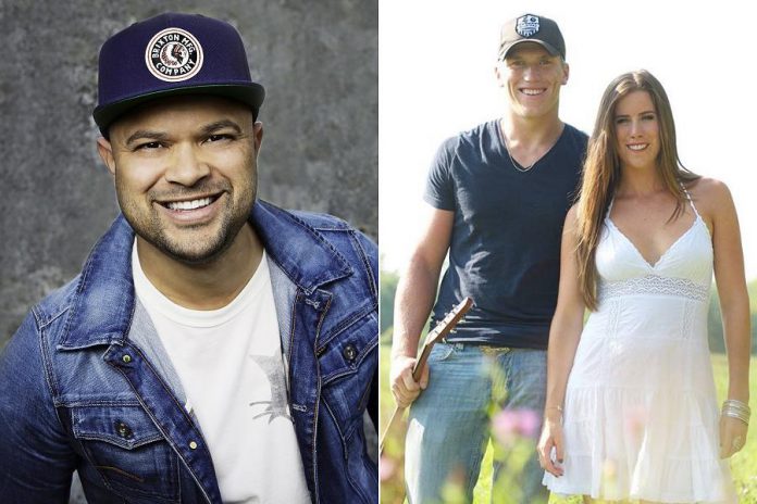 New country musician Tebey with brother-and-sister duo The Recklaws are performing a free concert at Peterborough Musicfest in Del Crary Park in Peterborough on Saturday, July 28, 2018. (Publicity photos)