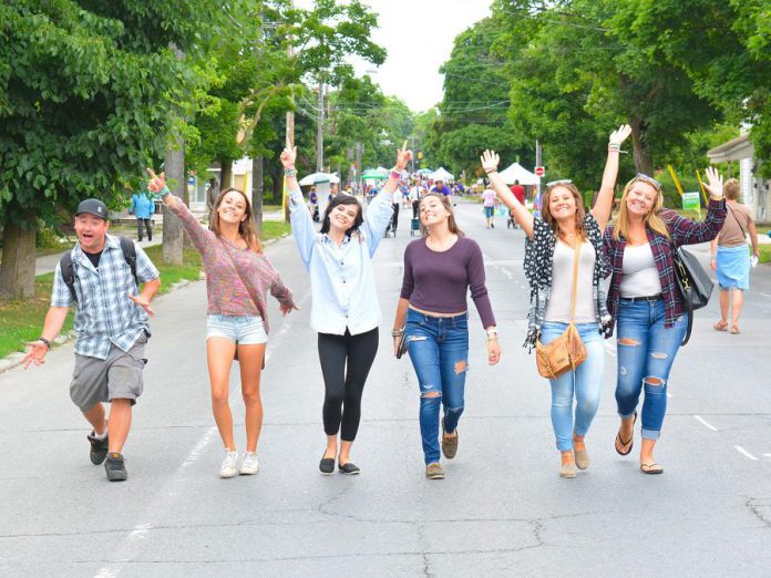 There's something for everyone to enjoy at Peterborough Pulse, when the streets of downtown Peterborough are taken over by people instead of vehicles. (Photo: Vicky Paradisis)