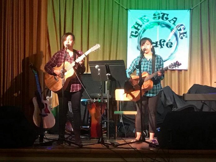 On July 26, 2018, the "Open Mic After Party" event at The Red Dog in downtown Peterborough will celebrate the open mic, where many musicians have their first opportunity to perform in public. Pictured are Mary and Martha performing an original tune at The Stage Cafe, one of Peterborough's longest-running open stages. We have a list of all the open mics and open stages currently available in Peterborough. (Photo: The Stage Cafe / Peterborough)