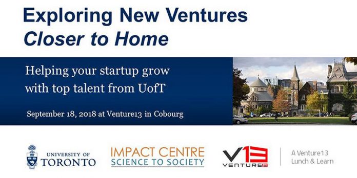 Exploring New Ventures Closer to Home: Helping your Startup grow with top talent from UofT