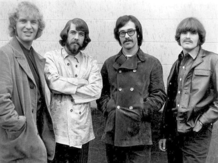 Creedence Clearwater Revival (Tom Fogerty, Doug Clifford, Stu Cook, and John Fogerty) at the height of their success in 1968. Classic Albums Live will perform a note-for-note recreation of the band's greatest hits album "Chronicle, Vol. 1" at a free concert at Peterborough Musicfest on Saturday, August 25th, the final concert of the 2018 season. (Photo: public domain)