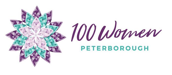 Catia Skinner is a founding member of 100 Women Peterborough, along with Wendy Hill, Alyssa Stewart, and Rosalea Terry. At each meeting the group collects $100 from each of its members and donates $10,000 to a local charity or not-for-profit organization. (Supplied graphic)