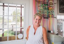 Jenn Scates, Vice President/Marketing at Central Smith Creamery, has helped lead the Peterborough-area dairy to become a successful nation-wide distributor of ice cream, sherbert, sorbet, frozen yogurt, frozen desserts, and more. (Photo: Heather Doughty)