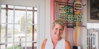 Jenn Scates, Vice President/Marketing at Central Smith Creamery, has helped lead the Peterborough-area dairy to become a successful nation-wide distributor of ice cream, sherbert, sorbet, frozen yogurt, frozen desserts, and more. (Photo: Heather Doughty)