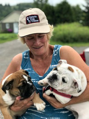 Karen admits to being naturally better with dogs than with people and she knows the efforts she   puts in are making a big difference in the lives of frustrated pet owners. (Supplied photo)