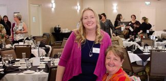 The Women's Business of Network of Peterborough has made recruiting and retaining younger members a key strategy for the organization. Christine Teixeira, one of the most recent generation of WBN members, is pictured with her mother Diane Wolf. Both women are serving on the 2018-2019 board of directors, a first in the board's history. (Photo: WBN)