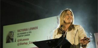 Victoria Lennox, co-founder and CEO of Startup Canada, will share her entrepreneurial story as the guest speaker at the April 2019 meeting of the Women's Business Network of Peterborough (WBN). Victoria is only one of a series of inspiring and high-quality speakers during WBN's 2018-19 season. (Photo: Startup Canada)