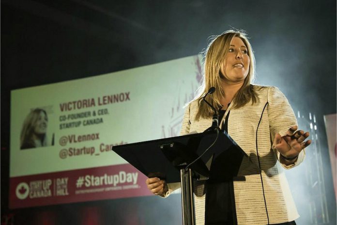 Victoria Lennox, co-founder and CEO of Startup Canada, will share her entrepreneurial story as the guest speaker at the April 2019 meeting of the Women's Business Network of Peterborough (WBN). Victoria is only one of a series of inspiring and high-quality speakers during WBN's 2018-19 season. (Photo: Startup Canada)