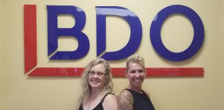 Shelley Barker (left) with co-worker Lisa Hunter of BDO First Call Debt Solutions, which has been helping Canadians find the best solution for their individual needs since 1958. (Supplied photo)