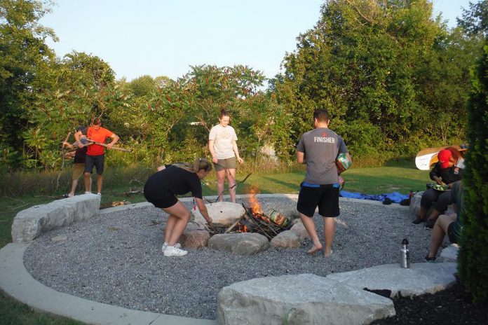 Participants in this year's canoe trip represented a cross-section of youth from Canada and beyond, including eight First Nations youths and participants hailed from Nova Scotia, Australia, New Zealand, and Mexico. (Photo: Rotary Club of Peterborough Kawartha)  