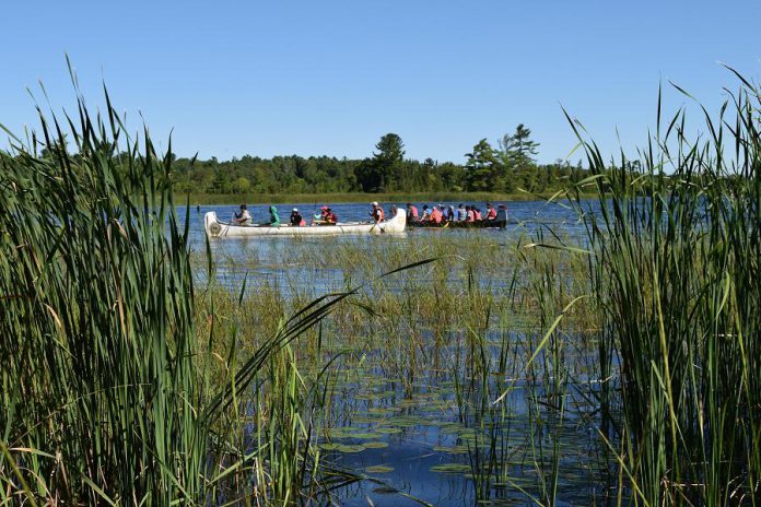 The Adventure In Understanding trip has a profound impact on many of the youth who participate. Rotarian Don Watkins recalls seeing a Facebook post from one of the three girls from Pelican Narrows in northern Saskatchewan who participated in the 2017 trip (pictured) that said 'I think about that trip every day.' (Photo: Rotary Club of Peterborough Kawartha)  
