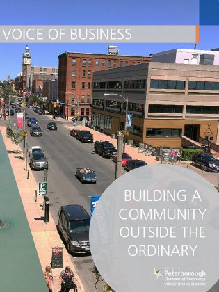 The Peterborough Chamber of Commerce's 'Building a Community Outside the Ordinary' platform. (Photo: Peterborough Chamber of Commerce)