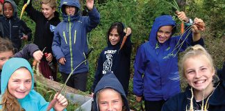 Trinity College School in Port Hope has been named Canada's greenest school, along with a high school in Alberta, for its efforts at sustainability. One example is the school's "Farm Field Forest" initiative that enables students to build a greenhouse and shed and work on a half-acre farm that harvests vegetables for the school's dining room and the local community health centre. (Photo courtesy of Canada Green Building Council)