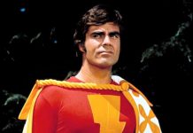 Jackson Bostwick as Captain Marvel in the Saturday morning live-action TV series "Shazam!", which ran on CBS from 1974 to 1977. Bostwick will be the featured guest at this year's Peterborough Comic Con on Sunday, September 23rd at the Evinrude Centre. (Publicity photo)