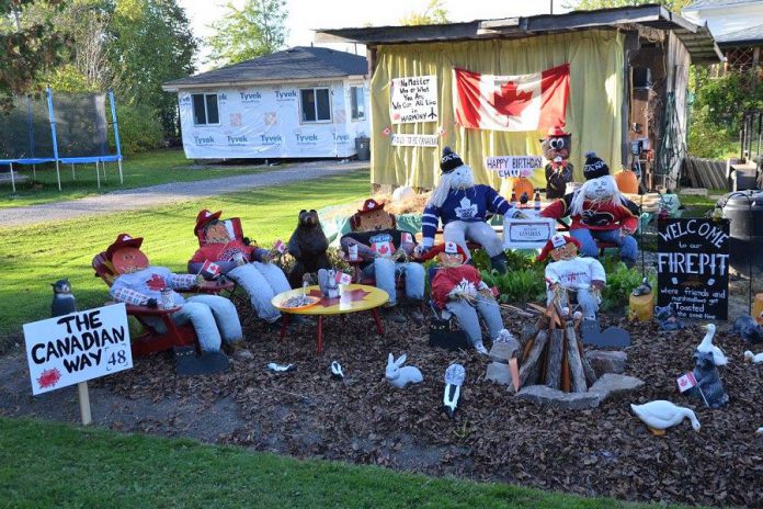 The grand prize winner of the 2017 Ennismore Scarecrow Contest. (Photo: Ennismore Scarecrow Contest / Facebook)