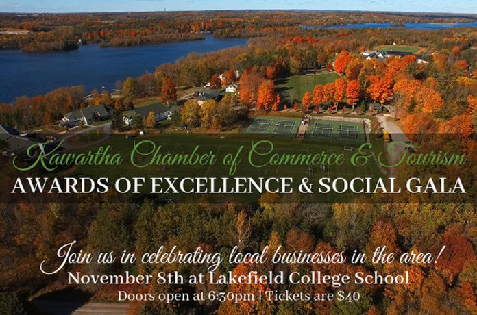 Kawartha Chamber 19th Annual Awards of Excellence and Social Gala,