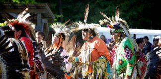 The 2018 annual Curve Lake Pow Wow takes place this weekend (Saturday, September 15th and Sunday, September 16th) at Lance Wood Park in Curve Lake. (Photo: Michael Hurcomb)