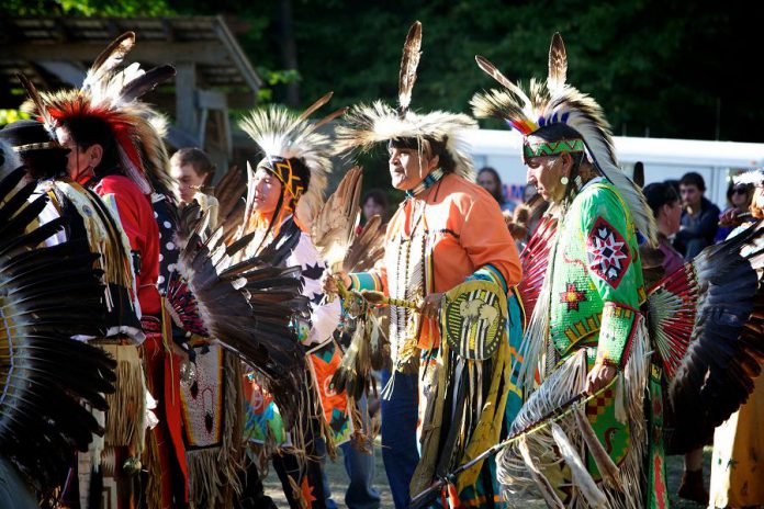 The 2018 annual Curve Lake Pow Wow takes place this weekend (Saturday, September 15th and Sunday, September 16th) at Lance Wood Park in Curve Lake. (Photo: Michael Hurcomb)
