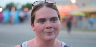 In the short film "50 People. 1 Peterborough" unveiled by campaign chair Megan Murphy at the launch of the United Way Peterborough & District's 2018 fundraising campaign, a woman expresses her worries about her mother dying from cacner. The film reflects the "Local Love" theme of the 2018 campaign. (Photo: FILMkelly)
