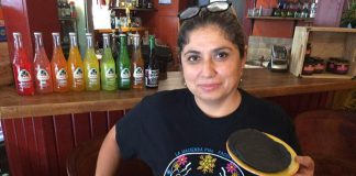 Sandra Arciniega, owner of La Hacienda Mexican Restaurant, has opened the Mexican marketplace Mercado La Hacienda, which features fresh gluten-free tortillas made with innovative and beautiful ingredients. (Photo: Eva Fisher / kawarthaNOW.com)