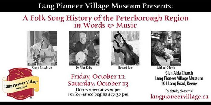 A Folk Song History of the Peterborough Region in Words & Music