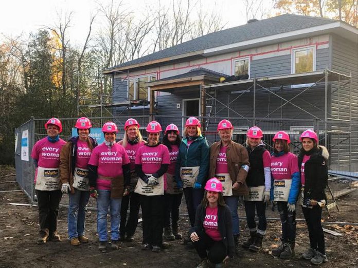 Left to right: Sherry Boyce-Found, Kawartha Chamber; Michele Kennedy, Kenwood Drafting & Design; Penny Wilson, The Cozy Home; Tonya Kraan, Strexer Harrop & Associates; Tiffany Alton-Froggatt, Peterborough Appliances; Cindy Windover, Windover Plumbing; Kim Whynot, CIBC Bridgenorth; Stacey Sullivan, Kawartha Chamber; Lynn Woodcroft, Royal LePage Frank Real Estate; Jenis Kempt & Kim Armstrong, Whelan's Flooring Centre; Sam Carmichael, Kawartha Chamber  